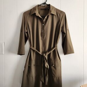 New York & Company Green Dress